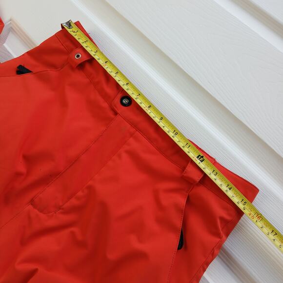 Spyder Insulated Ski Snow Pants Kids size 20 red orange 3M Thinsulate worn - Picture 11 of 16